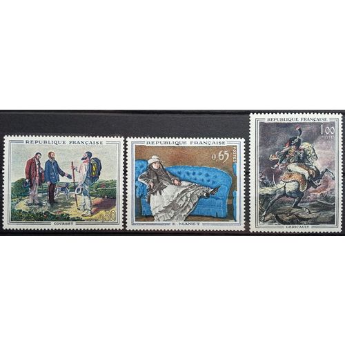 FRANCE: 1962 French Art SG15590/92 MNH