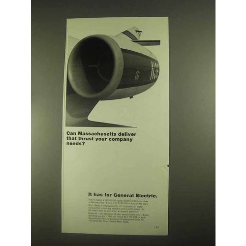 1967 Massachusetts Commerce and Development Ad - That Thrust