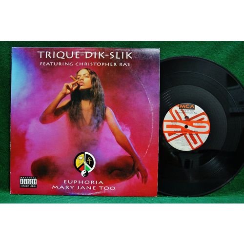 Trique-Dik-Slik feat. Christopher Ras - Euphoria - 12” Single - MCA12 54739 - NM