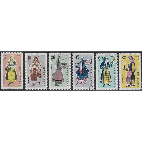 Mi 1201/6: Provincial Costumes.