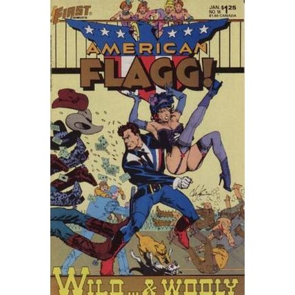 American Flagg! (Vol 1) # 016 NM MODERN AGE COMICS
