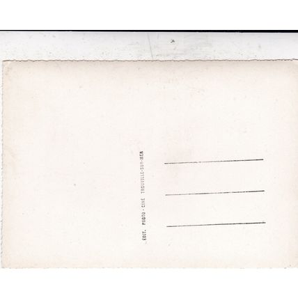 Deauville L'Entree du Normandy France Postcard unused VGC