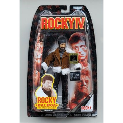 wwe wwf ljn classic superstars limited edition exclusive 1 of 500 rocky figure