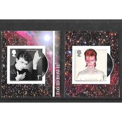 2017 David Bowie Booklet SA (Not In SG Cat.) Mint Set HRD2-B