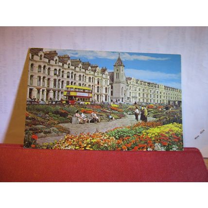SUNKEN GARDENS, DOUGLAS, Isle of Man unused postcard =