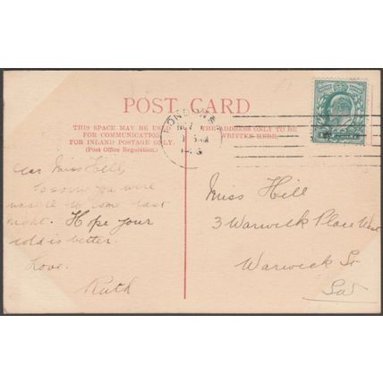 Henry VII Chapel, Westminster Abbey, London, 1903 - Woodbury Series Postcard