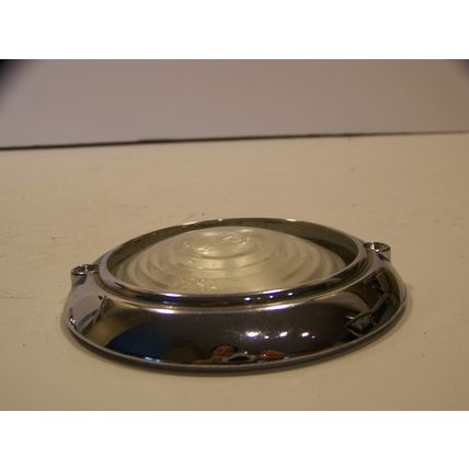 1950 DESOTO GRILL FRONT TURN SIGNAL LENS & BEZEL 1951 52 DELUXE