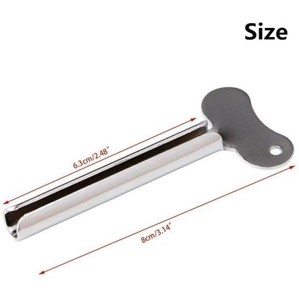 Toothpaste Metal Tube Squeezer Keys Metal Dispenser Roller Hair Dye Wringer Tool