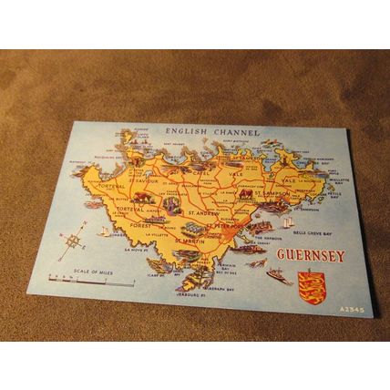 Valentines Postcard - Guernsey Scenes - Artist / A2345