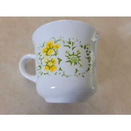 Vintage Corelle April Flowers Coffee / Tea Cup
