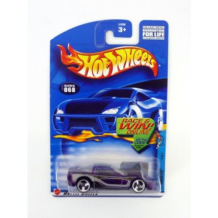 Hot Wheels '97 Corvette #068 Corvette Series 2 of 4 Purple Die-Cast Car 2002