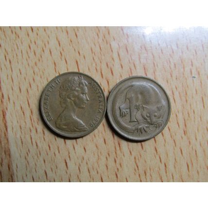 Australia 1970 1 Cent Coin