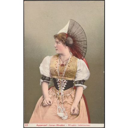 Schweizertrachten - Appenzell (Inner-Rhoden), c.1910 - Burgy AK