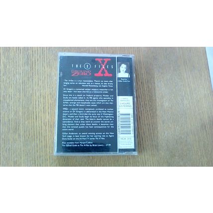 THE X-FILES: GROUND by Kevin J. Anderson Audio Book (2 Cassettes)