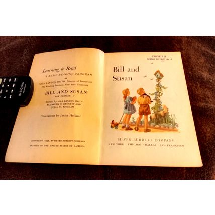 Bill And Susan By Nila B Smith & Elizabeth H Bennett 1945 Paperback Great Shape