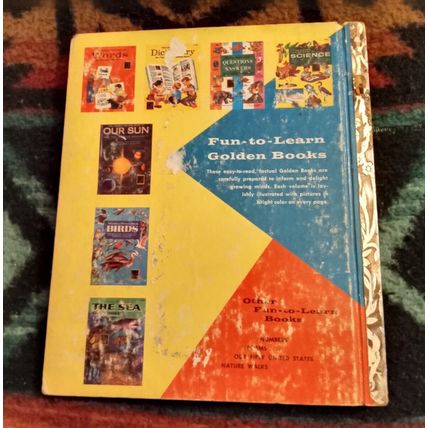 Old Vintage Little Golden Book Walt Disney Babes In Toyland (A) Edition 1961