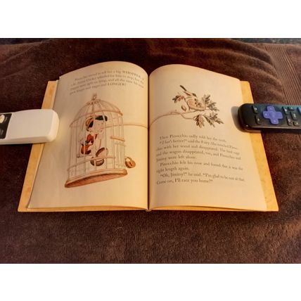 Little Golden Book Walt Disney's Pinocchio By Campbell Grant (G) Edition 1950