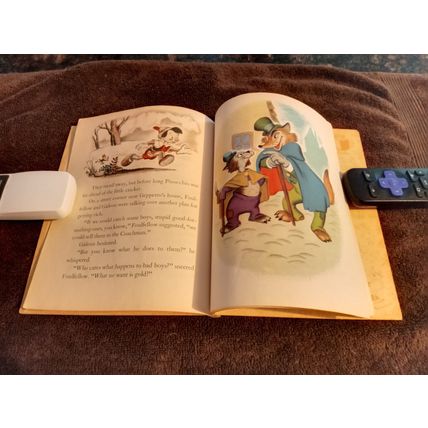 Little Golden Book Walt Disney's Pinocchio By Campbell Grant (G) Edition 1950