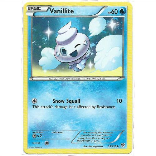 Pokemon Black & White Plasma Storm - #35/135 - Vanillite