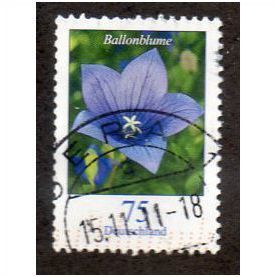 GER 2003 75c 'FLOWERS DEFINITIVES' FINE USED (EBID11280)