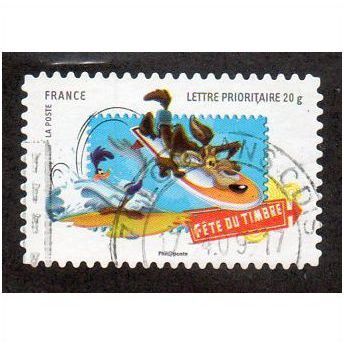 FRA 2009 (56c)(S/A) 'STAMPS DAY' FINE USED (EBID21015)
