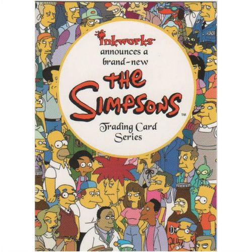 PROMO CARD - THE SIMPSONS SD-2001 (2001)