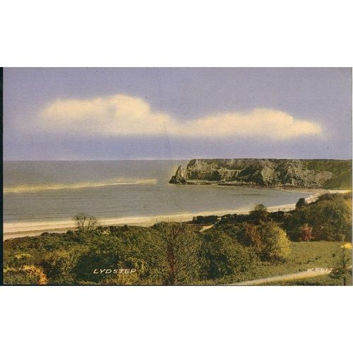 Lydstep, Pembrokeshire, Wales 1963 - Valentine & Sons Ltd. W.5412