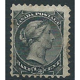 Canada 1889 SG101 1/2c Black Fine Used . . ..