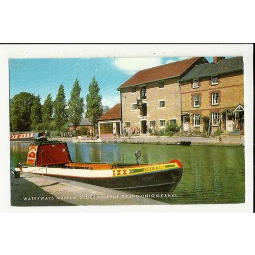 Northamptonshire STOKE BRUERNE Waterways Museum Postcard by Salmon (1-27-02-03)