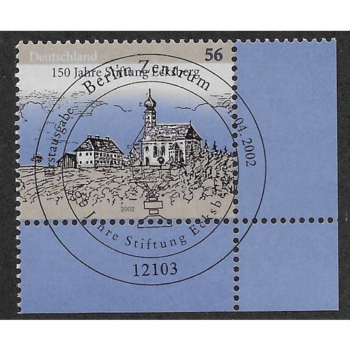 GER 2002 56c 'ECKSBERG FOUNDATION' FINE USED (EBID59-458)