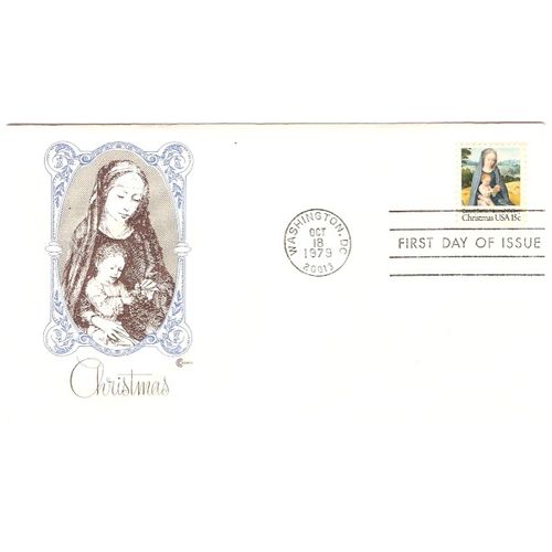 DC Washington First Day Cover / Commemorative Cover Christmas 1979~9