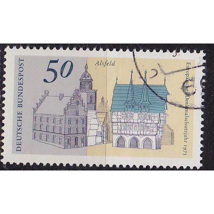 GERMANY BUND [1975] MiNr 0860 ( O/used ) Bauwerke