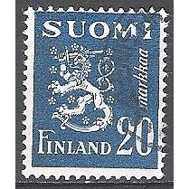 Finland 1950 Michel 383 O Cote (2013) 0.30 Euro Armoirie Cachet rond