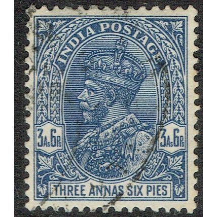 India 1932 3a6p Ultramarine SG238 FU