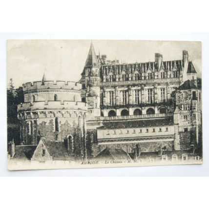1935 postcard Le Chateau, Amboise