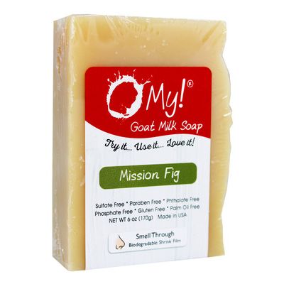 O My! Goat Milk Soap Bar - Made with Farm-Fresh Goat Milk - Moisturizes skin ...