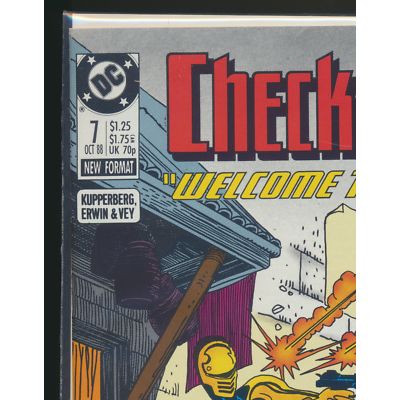 Checkmate! #7, 1988 DC Comic Book, "Welcome to Qurac!", High Grade