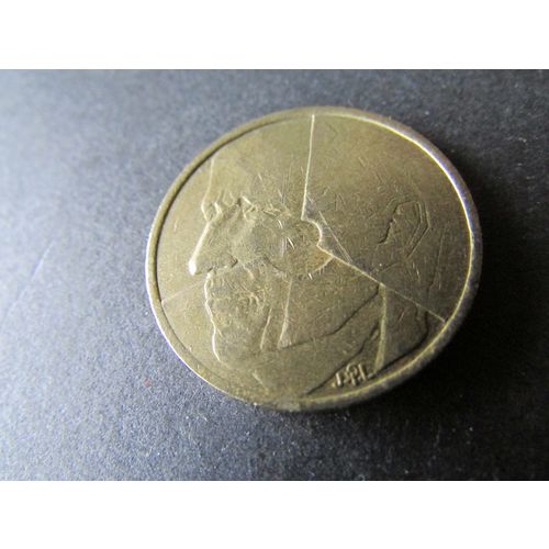 1986 BELGIUM FIVE FRANCS DUTCH TEXT - COIN - 2. AAM