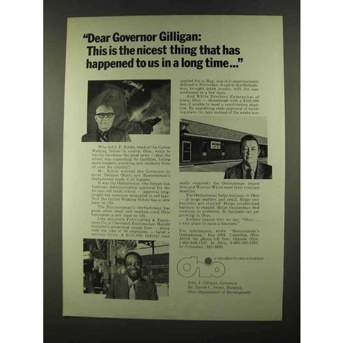 1972 Ohio Department of Development Ad - Nicest