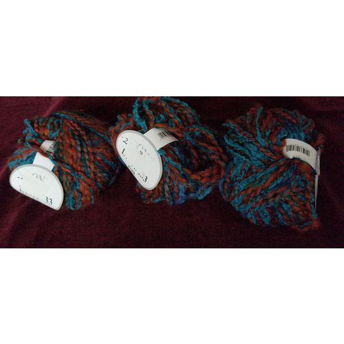 Linie 133 Wool Blend Yarn by ONline. Lot of 3 Skeins