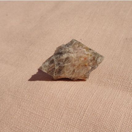 D Black Moonstone 1.25 Inch Raw Stone Crystal Energy Work Metaphysical