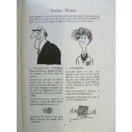 WHIZZ FOR ATOMMS by GEOFFREY WILLANS & RONALD SEARLE 1956 BRITISH EDITION HCDJ