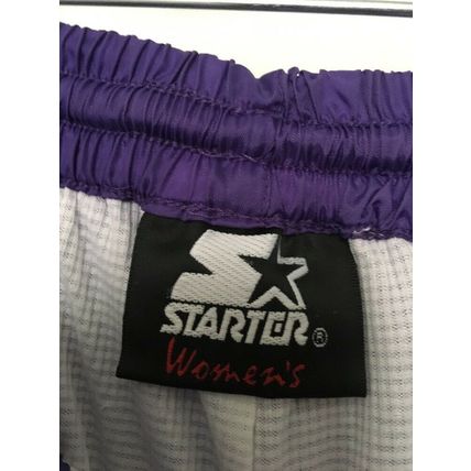 Starter Women's Purple & White Windbreaker Pants Athletic Size Small