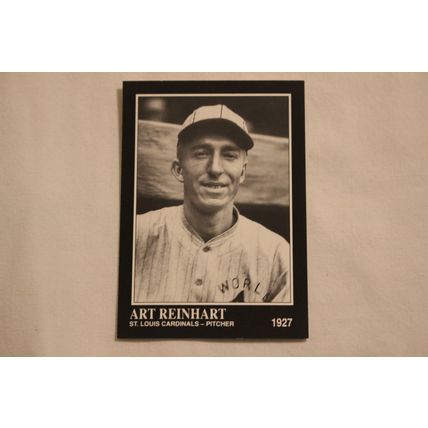 Arthur "Art" Reinhart 1991 The Sporting News Conlon Collection NO. 242