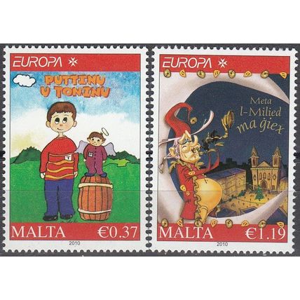 Malta 2010 Michel 1642 - 1643 Neuf ** Cote (2010) 4.70 € Europa CEPT Les livres