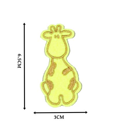 Giraffe Kids Children Iron on Patch Patches Motif Badge Embroidered Craft P401