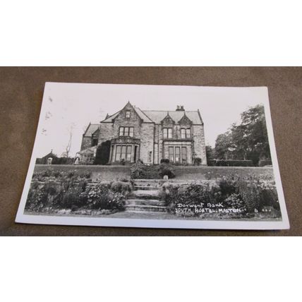 1950's real photo postcard - Derwent Bank Youth Hostel - Malton, Yorkshire