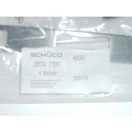 Schuco lock strike plate 209756 235mm