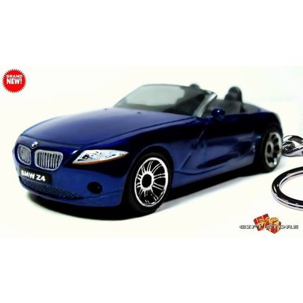 RARE KEYCHAIN BLUE BMW Z4 CUSTOM Ltd. Ed. GREAT GIFT NOVELTY For DIORAMA