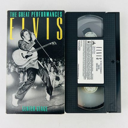 Elvis Presley - The Great Performances Vol 1 - Center Stage VHS Video Tape